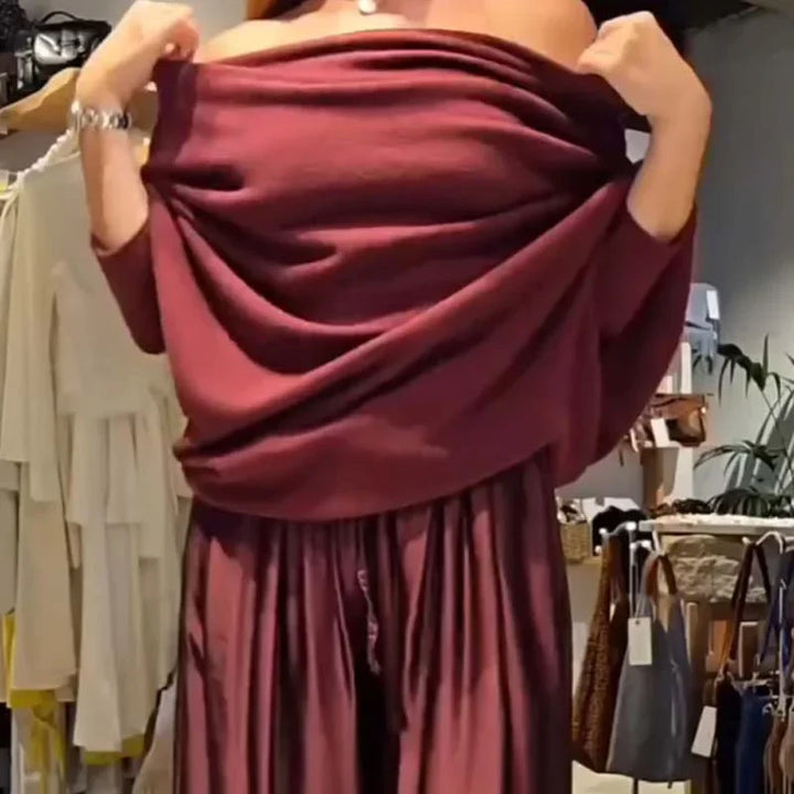 Gala – Eleganten komplet z odkritimi rameni