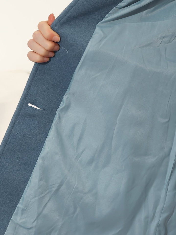 Helena | Ženski zimski plašč s enim gumbom