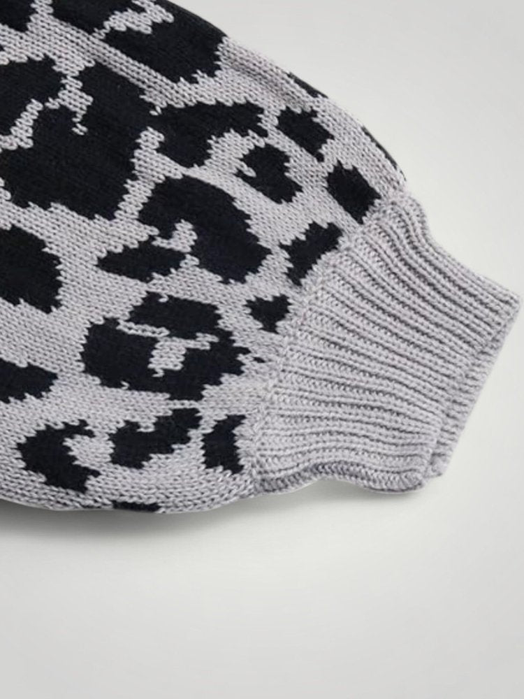 Amrei | Večfunkcionalni pleteni pulover za eleganco